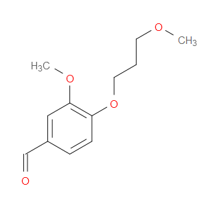 3-METHOXY-4-(3-METHOXYPROPOXY)BENZALDEHYDE