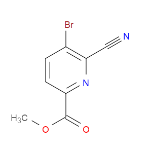 METHYL 5-BROMO-6-CYANOPICOLINATE