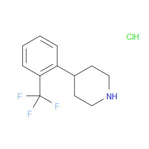 4-(2-(TRIFLUOROMETHYL)PHENYL)PIPERIDINE HYDROCHLORIDE - Click Image to Close