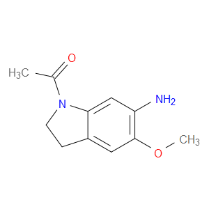 1-(6-AMINO-5-METHOXYINDOLIN-1-YL)ETHANONE