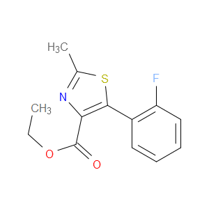 5-(2-FLUOROPHENYL)-2-METHYL-1,3-THIAZOLE-4-CARBOXYLIC ACID - Click Image to Close