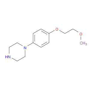1-(4-(2-METHOXYETHOXY)PHENYL)PIPERAZINE