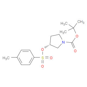 (R)-TERT-BUTYL 3-(TOSYLOXY)PYRROLIDINE-1-CARBOXYLATE