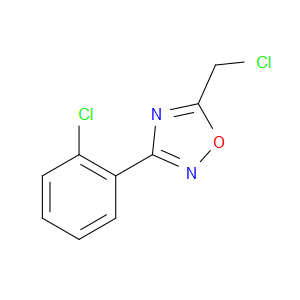 5-(CHLOROMETHYL)-3-(2-CHLOROPHENYL)-1,2,4-OXADIAZOLE - Click Image to Close