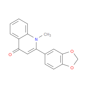 2-(BENZO[D][1,3]DIOXOL-5-YL)-1-METHYLQUINOLIN-4(1H)-ONE