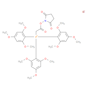 (N-SUCCINIMIDYLOXYCARBONYL-METHYL)TRIS(2,4,6-TRIMETHOXYPHENYL)PHOSPHONIUM BROMIDE - Click Image to Close