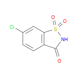 6-CHLOROBENZO[D]ISOTHIAZOL-3(2H)-ONE 1,1-DIOXIDE