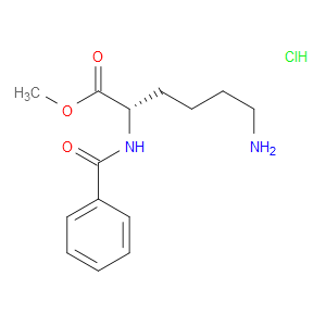 (S)-METHYL 6-AMINO-2-BENZAMIDOHEXANOATE HYDROCHLORIDE