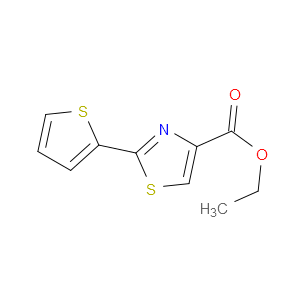 ETHYL 2-(2-THIENYL)-1,3-THIAZOLE-4-CARBOXYLATE - Click Image to Close