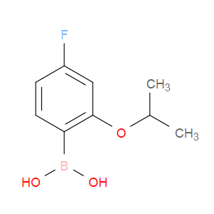 4-FLUORO-2-ISOPROPOXYPHENYLBORONIC ACID - Click Image to Close