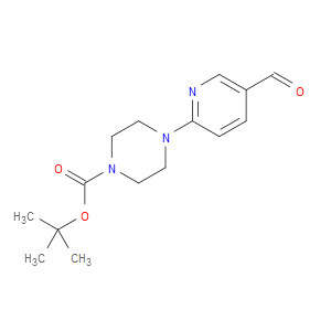 TERT-BUTYL 4-(5-FORMYLPYRIDIN-2-YL)PIPERAZINE-1-CARBOXYLATE