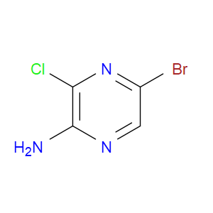 5-BROMO-3-CHLOROPYRAZIN-2-AMINE
