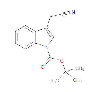 TERT-BUTYL 3-(CYANOMETHYL)-1H-INDOLE-1-CARBOXYLATE - Click Image to Close