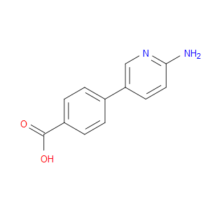 4-(6-AMINOPYRIDIN-3-YL)BENZOIC ACID