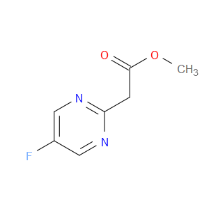 METHYL 2-(5-FLUOROPYRIMIDIN-2-YL)ACETATE