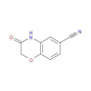 3-OXO-3,4-DIHYDRO-2H-BENZO[B][1,4]OXAZINE-6-CARBONITRILE