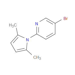 5-BROMO-2-(2,5-DIMETHYL-1H-PYRROL-1-YL)PYRIDINE