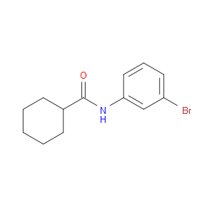 N-(3-BROMOPHENYL)CYCLOHEXANECARBOXAMIDE