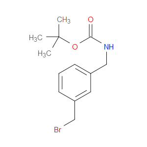 TERT-BUTYL 3-(BROMOMETHYL)BENZYLCARBAMATE - Click Image to Close
