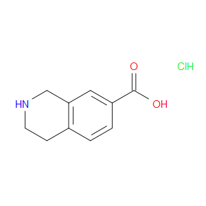 1,2,3,4-TETRAHYDROISOQUINOLINE-7-CARBOXYLIC ACID HYDROCHLORIDE - Click Image to Close