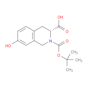(R)-2-(TERT-BUTOXYCARBONYL)-7-HYDROXY-1,2,3,4-TETRAHYDROISOQUINOLINE-3-CARBOXYLIC ACID
