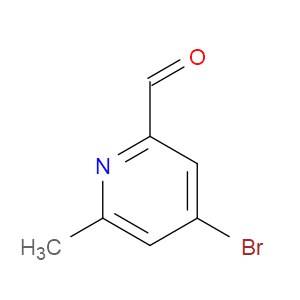 4-BROMO-6-METHYLPICOLINALDEHYDE