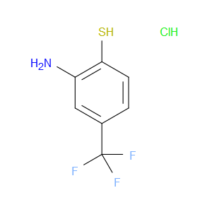 2-AMINO-4-(TRIFLUOROMETHYL)BENZENETHIOL HYDROCHLORIDE - Click Image to Close