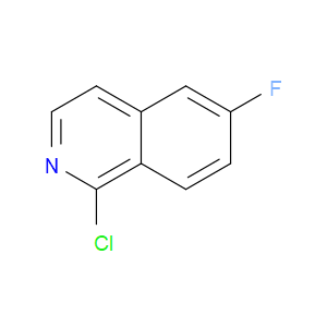 1-CHLORO-6-FLUOROISOQUINOLINE - Click Image to Close