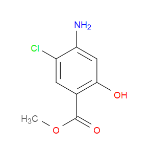 METHYL 4-AMINO-5-CHLORO-2-HYDROXYBENZOATE - Click Image to Close