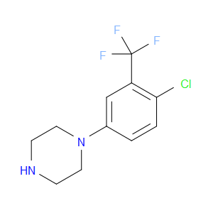 1-(4-CHLORO-3-TRIFLUOROMETHYLPHENYL)PIPERAZINE - Click Image to Close