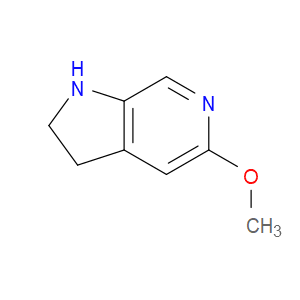 5-METHOXY-2,3-DIHYDRO-1H-PYRROLO[2,3-C]PYRIDINE
