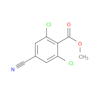 METHYL 2,6-DICHLORO-4-CYANOBENZOATE
