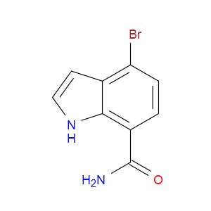 4-BROMO-1H-INDOLE-7-CARBOXAMIDE