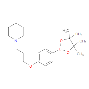 1-(3-(4-(4,4,5,5-TETRAMETHYL-1,3,2-DIOXABOROLAN-2-YL)PHENOXY)PROPYL)PIPERIDINE