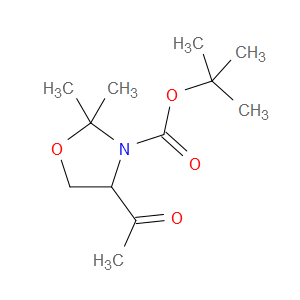 TERT-BUTYL 4-ACETYL-2,2-DIMETHYLOXAZOLIDINE-3-CARBOXYLATE