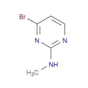 4-BROMO-N-METHYLPYRIMIDIN-2-AMINE