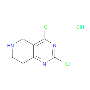 2,4-DICHLORO-5,6,7,8-TETRAHYDROPYRIDO[4,3-D]PYRIMIDINE HYDROCHLORIDE - Click Image to Close