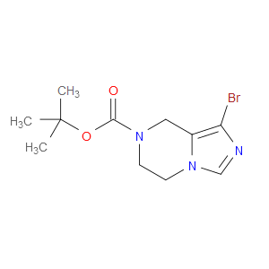 TERT-BUTYL 1-BROMO-5,6-DIHYDROIMIDAZO[1,5-A]PYRAZINE-7(8H)-CARBOXYLATE - Click Image to Close