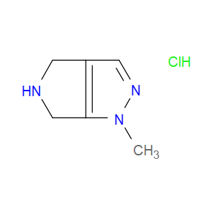 1-METHYL-1,4,5,6-TETRAHYDROPYRROLO[3,4-C]PYRAZOLE HYDROCHLORIDE - Click Image to Close