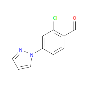 2-CHLORO-4-(1H-PYRAZOL-1-YL)BENZALDEHYDE - Click Image to Close