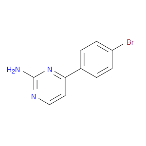 4-(4-BROMOPHENYL)PYRIMIDIN-2-AMINE - Click Image to Close