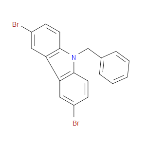 9-BENZYL-3,6-DIBROMOCARBAZOLE