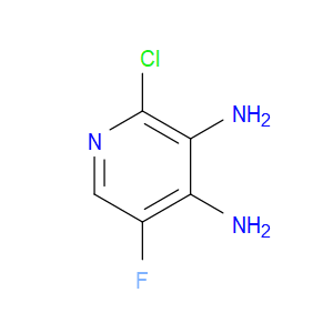 2-CHLORO-5-FLUOROPYRIDINE-3,4-DIAMINE