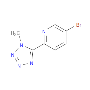 5-BROMO-2-(1-METHYL-1H-TETRAZOL-5-YL)-PYRIDINE