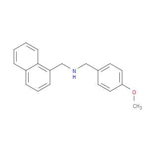 N-(4-METHOXYBENZYL)-1-(NAPHTHALEN-1-YL)METHANAMINE