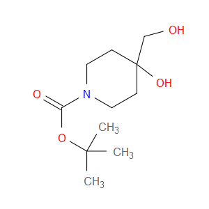 TERT-BUTYL 4-HYDROXY-4-(HYDROXYMETHYL)PIPERIDINE-1-CARBOXYLATE