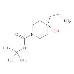 TERT-BUTYL 4-(2-AMINOETHYL)-4-HYDROXYPIPERIDINE-1-CARBOXYLATE
