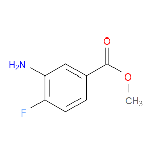 METHYL 3-AMINO-4-FLUOROBENZOATE - Click Image to Close