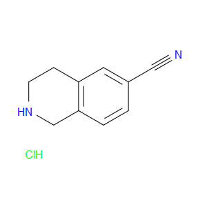 1,2,3,4-TETRAHYDROISOQUINOLINE-6-CARBONITRILE HYDROCHLORIDE - Click Image to Close