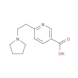 6-(2-PYRROLIDIN-1-YLETHYL)NICOTINIC ACID